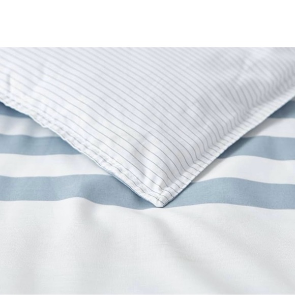 Nautica Lansier Cotton Grey Duvet Cover Set QUEEN - Picture 3 of 11